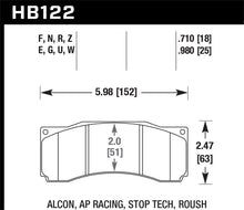 Load image into Gallery viewer, Hawk StopTech ST-60 Caliper HPS Street Brake Pads