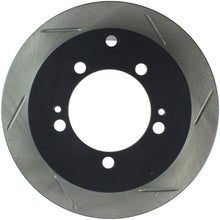 Load image into Gallery viewer, StopTech Power Slot 04-06 Lancer / 01-05 Sebring/Stratus Slotted Left Rear Rotor