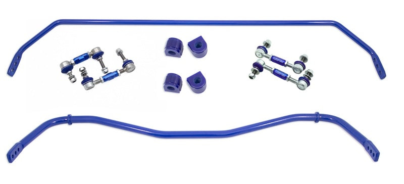 SuperPro 2016 Mazda MX-5 Miata Sport Front / Rear 24mm F/16mm R Adjustable Sway Bar & End Link Set