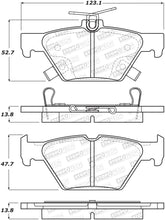 Load image into Gallery viewer, StopTech 16-21 WRX Street Brake Pads - Rear