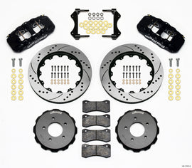 Wilwood AERO6 Front Hat Kit 14.00 Drilled 99-06 BMW E46