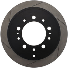 Load image into Gallery viewer, StopTech Power Slot 08-09 Lexus LX450/470/570 / 07-09 Toyota Tundra Slotted Right Rear Rotor