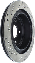 Load image into Gallery viewer, StopTech 03-05 350Z / 03-04 G35 / 03-05 G35X SportStop Slotted &amp; Drilled Rear Left Rotor