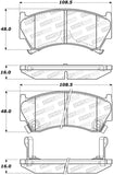 StopTech Street Brake Pads