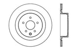 StopTech Nissan 370z / Infiniti G37 SportStop Drilled Rear Right Rotor