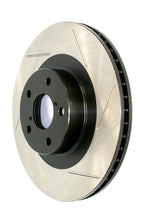 Load image into Gallery viewer, StopTech Power Slot 08-09 Evo 10 Cryo Slotted Left Front Rotor