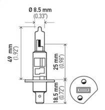 Load image into Gallery viewer, Hella Bulb H1 12V 55W P145S T25 +50