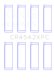 King Honda K-Series (Size STDX) pMaxKote Performance Rod Bearing Set