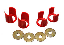 Load image into Gallery viewer, Energy Suspension 89-94 Nissan 240SX (S13) Red Rear Subframe Insert Set - a supplement to the subfra