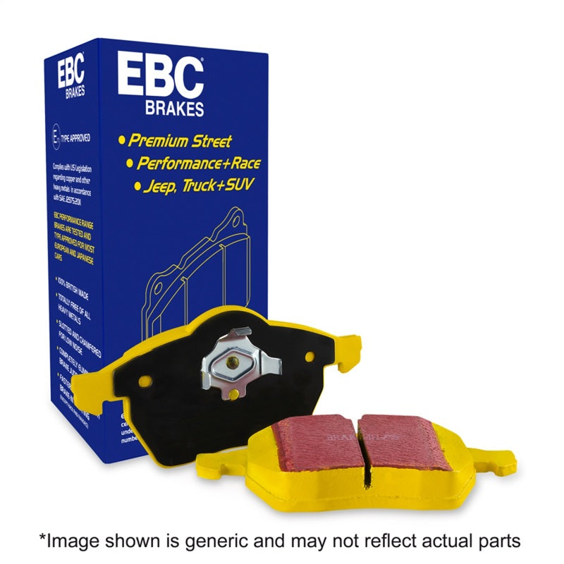 EBC 2020+ Chevrolet Corvette (C8) Stingray 6.2L Yellowstuff Front Brake Pads