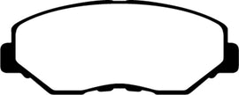EBC 13-15 Acura ILX 1.5 Hybrid Ultimax2 Front Brake Pads