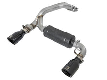 Load image into Gallery viewer, aFe Takeda 3in 304 SS Axle-Back Exhaust System w/ Black Tip 16-18 Ford Focus RS 2.3L (t)