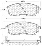 StopTech Nissan Altima Street Select Brake Pads