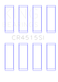 King Ford/Mazda 2.0L Duratec (Size+ 0.5) Silicon Bi-Metal Aluminum Rod Bearing Set