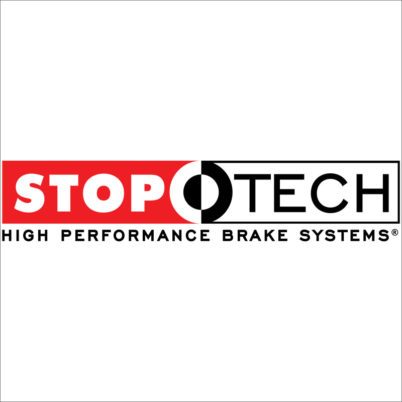 StopTech 15-19 Subaru WRX (Excl. Eyesight Technology) Rear Right Sport Drilled & Slotted Rotor