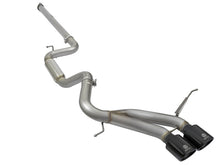 Load image into Gallery viewer, aFe Takeda 3in SS Exhaust Cat-Back 13-16 Ford Focus ST 2.0L Black Tips