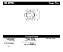 Load image into Gallery viewer, StopTech Acura &amp; Honda Civic/Del Sol Drilled Left Rear Rotor