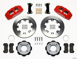 Wilwood Dynapro 6 Front Hat Kit 12.19in Red 2011 Fiesta