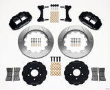 Wilwood Narrow Superlite 6R Front Hat Kit 14.00in Mitsubishi EVO VIII