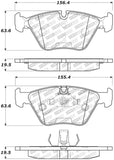 StopTech Performance 06-09 BMW M3/Z4 (E86/E89) Front Brake Pads