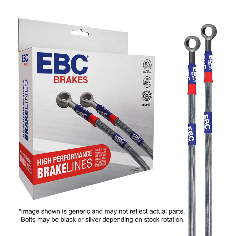 EBC 2016+ Subaru WRX 2.0T Stainless Steel Brake Line Kit