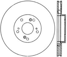 Load image into Gallery viewer, StopTech 02-15 Acura RSX / 02-15 Honda Civic Cryo Slotted &amp; Drilled Right Front Rotor