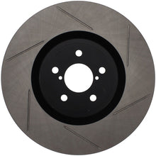 Load image into Gallery viewer, StopTech Power Slot 04 STi Front Left SportStop Slotted Rotor