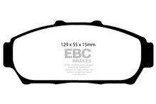 Load image into Gallery viewer, EBC 94-01 Acura Integra 1.8 Ultimax2 Front Brake Pads