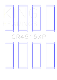 King Ford/Mazda Duratec 121ci 2.0L 16V (Size 0.25) Connecting Rod Bearings (Set of 4)