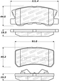 StopTech Street Brake Pads