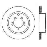 StopTech Power Slot 08-09 Evo 10 Slotted Right Rear Rotor