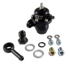 Load image into Gallery viewer, AEM 86-93 Acura / 95-98 TL / 88-91 Civic/CRX / 92-01 Prelude Black Adjustable Fuel Pressure Regulato