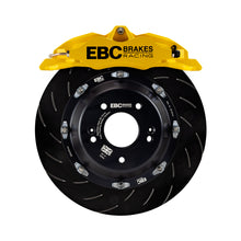 Load image into Gallery viewer, EBC Racing 11-18 Ford Focus ST (Mk3) Yellow Apollo-4 Calipers 355mm Rotors Front Big Brake Kit