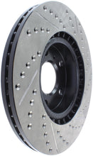 Load image into Gallery viewer, StopTech 1/02-05 Infiniti G35 (alloy disc) / 6/02-05 Nissan 350Z Slotted &amp; Drilled Right Front Rotor