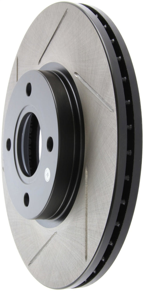 StopTech 14-18 Ford Fiesta Cryo Slotted Front Right Sport Brake Rotor