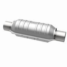 Load image into Gallery viewer, MagnaFlow Catalytic Converter 2 in Inlet 2 in Outlet 11 in Length SS