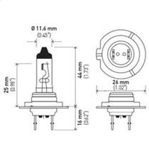 Load image into Gallery viewer, Hella Bulb H7 12V 55W PX26d T4.6 LONGLIFE