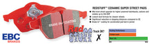 Load image into Gallery viewer, EBC 01-03 Mazda Miata MX5 1.8 (Sports Suspension) Redstuff Rear Brake Pads