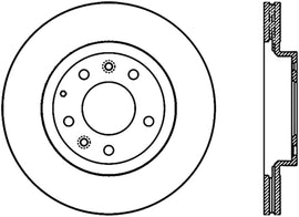 Stoptech 06-15 Mazda Miata MX-5 Front Premium Cryostop Brake Rotor