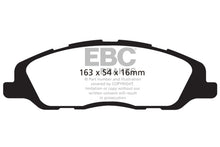 Load image into Gallery viewer, EBC 13-14 Ford Mustang 3.7 (A/T+Performance Pkg) Ultimax2 Front Brake Pads