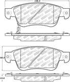 StopTech Street Select 07-08 Infiniti G35/ 08-13 G37/ 14-16 Q60 Front Brake Pads w/ Hardware