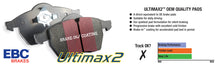 Load image into Gallery viewer, EBC 01-03 Mazda Miata MX5 1.8 (Sports Suspension) Ultimax2 Front Brake Pads