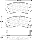 StopTech Street Brake Pads - Front