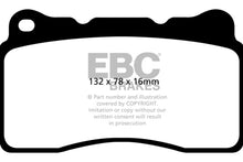 Load image into Gallery viewer, EBC 2016+ Chevrolet Corvette (C7) 6.2L Stingray Bluestuff Front Brake Pads