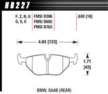 Load image into Gallery viewer, Hawk 92-95 BMW 325is DTC-50 Race Rear Brake Pads